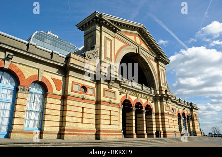 Alexandra Palace Palm Court Entrance Alexandra Park London Borough of Haringey England UK Stock Photo