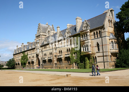 Oxford University Christ Church College Front Facade Stock Photo