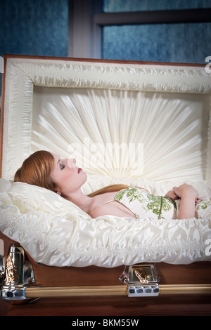 open casket at funeral home Stock Photo, Royalty Free Image: 11484458 ...