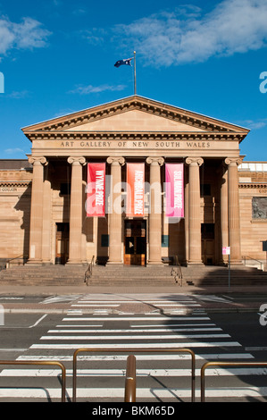 Art Gallery of New South Wales in the Domain Park, Sydney, Australia