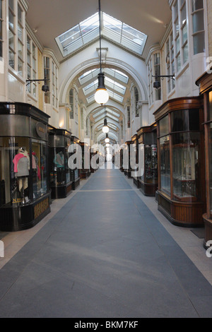 Opened in 1819 this architectural masterpiece 'Burlington Arcade' was the country`s very first Arcade. Stock Photo