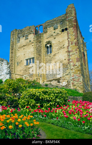 Guildford Castle Grounds Stock Photo