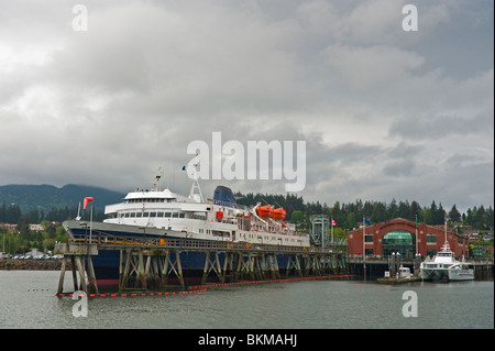 Alaska Marine Highway Ferry terminal in Cordova, Prince William Stock ...