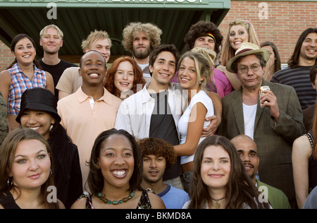 ACCEPTED (2006) COLUMBUS SHORT, MARIA THAYER, JUSTIN LONG, BLAKE LIVELY, ADAM HERSCHMAN, LEWIS BLACK ACCE 001-16 Stock Photo