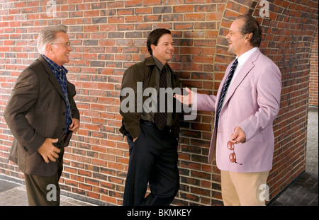 THE DEPARTED (ON SET) (2006) MARTIN SHEEN, MARK WAHLBERG,JACK NICHOLSON DPRT 001-023 Stock Photo