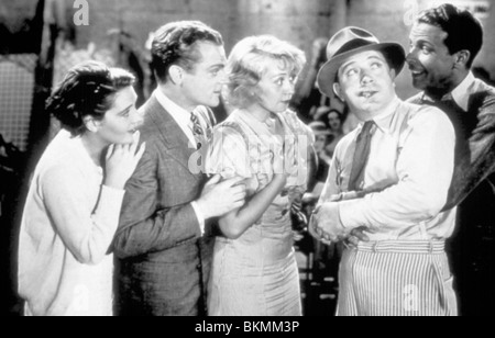 FOOTLIGHT PARADE (1933) RUBY KEELER, JAMES CAGNEY, JOAN BLONDELL, FRANK MCHUGH FTPR 007 Stock Photo