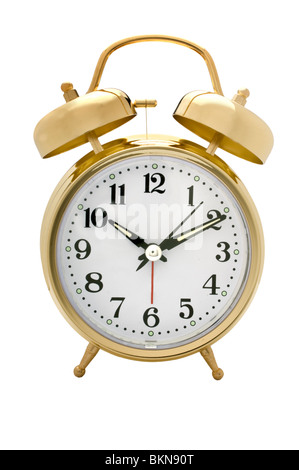 old fashioned alarm clock Stock Photo