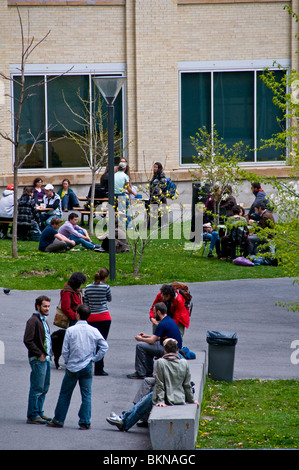 UQAM University campus Montreal Stock Photo