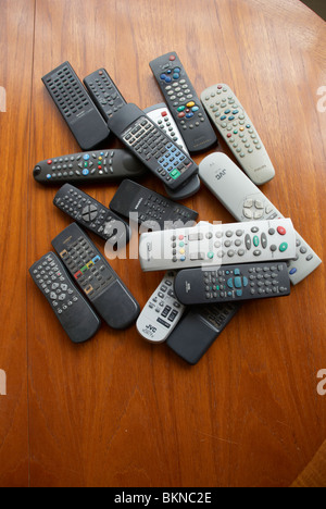 Remote controls Stock Photo