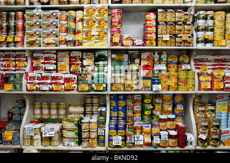 Grocer Grocery  Old  Madrid Spain Stock Photo