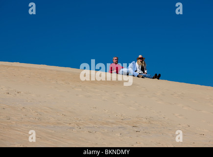 Vacation in Nags Head on the outer banks of North Carolina. Stock Photo