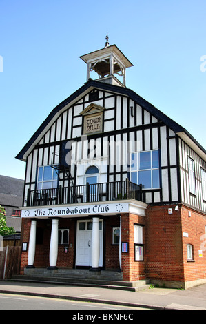 Old Town Hall Building, Bedford Road, Sandy, Bedfordshire, England, United Kingdom Stock Photo