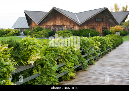 Winery in Finger Lakes Region New York Stock Photo