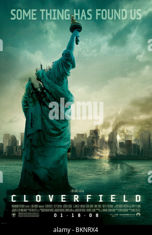 CLOVERFIELD (2008) POSTER MATT REEVES (DIR) CLOV 001 Stock Photo