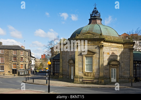 The Royal Pump Room Museum in spring Harrogate North Yorkshire England UK United Kingdom GB Great Britain Stock Photo