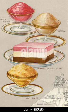 VICTORIAN DESSERTS PUDDINGS JELLIES 1800's Mrs Beeton's Jellies Creams ...