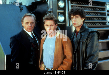 FREEJACK (1992) MICK JAGGER, ANTHONY HOPKINS, EMILIO ESTEVEZ GEOFF MURPHY (DIR) FRJK 004 Stock Photo