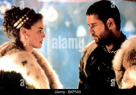 GLADIATOR (2000) CONNIE NIELSEN, RUSSELL CROWE GLAT 187 Stock Photo