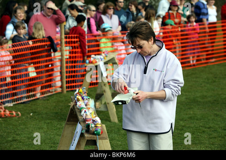 Decorated Easter eggs Oxford England Stock Photo