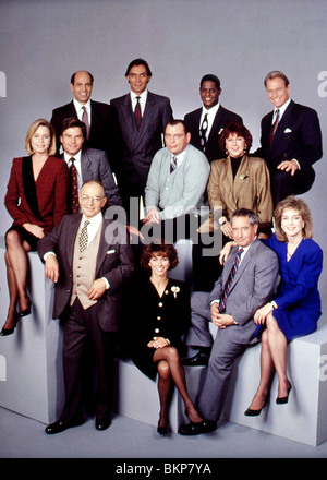 LA LAW (TV) L.A. LAW (ALT) ALAN RACHINS, JIMMY SMITS, BLAIR UNDERWOOD, CORBIN BERNSEN, SUSAN DEY, HARRY HAMLIN, LARRY DRAKE, Stock Photo