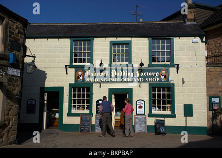 the bakewell pudding factory in Bakewell town Peak District Derbyshire England UK Stock Photo