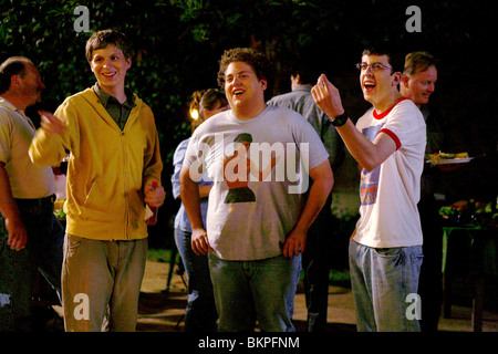 SUPERBAD (2007) CHRISTOPHER MINTZ-PLASSE, JONAH HILL, MICHAEL CERA GREG MOTTOLA (DIR) SUPE 001-10 Stock Photo