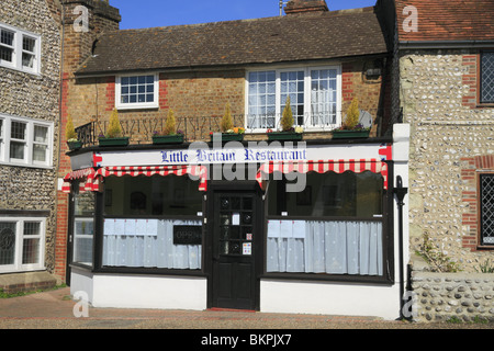 The "Little Britain" Restaurant and Cafe in Eastbourne's Old Town, East Sussex, England. Stock Photo