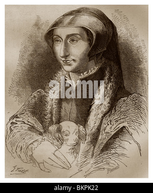 Marguerite de Navarre, 1492 - 1549, aka Marguerite of Angouleme or ...