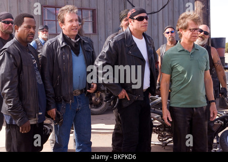 WILD HOGS (2007) JOHN TRAVOLTA, TIM ALLEN, MARTIN LAWRENCE, WILLIAM H. MACY WHOG 001-15 Stock Photo