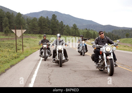 WILD HOGS (2007) JOHN TRAVOLTA, TIM ALLEN, MARTIN LAWRENCE, WILLIAM H. MACY WHOG 001-29 Stock Photo