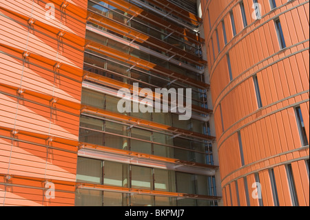 The Modern New Palace of Justice Building Complex in Toulouse Haute-Garonne Midi-Pyrenees France Stock Photo