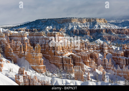 Sunset Point view at Bryce Canyon National Park, Utah. Stock Photo