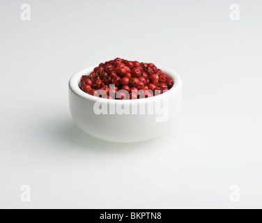 Pink Peppercorns Stock Photo