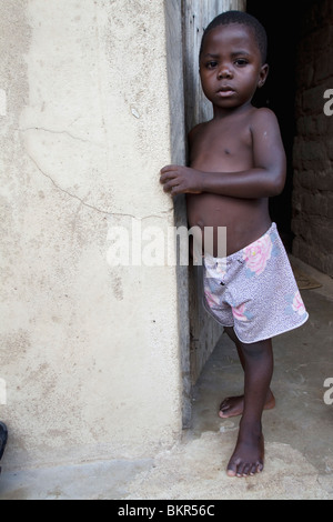 A young boy smiling in his Brazil T shirt. Likoma Island, Lake Malawi,  Africa Stock Photo - Alamy