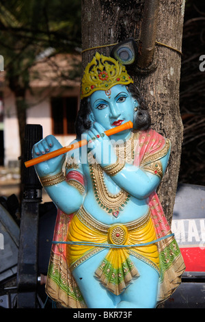 lord krishna idol Stock Photo