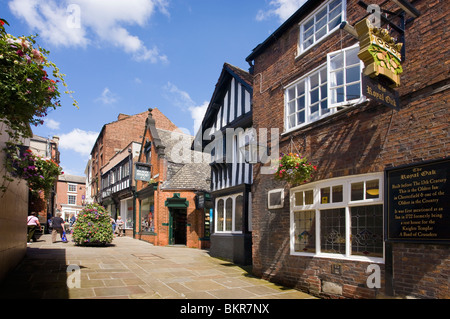 The Shambles, Chesterfield, Derbyshire, England Stock Photo