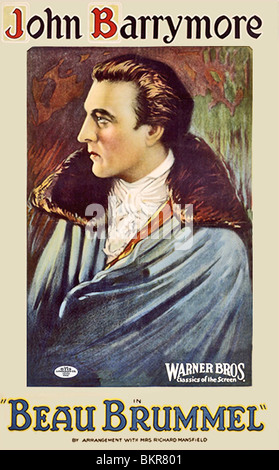 BEAU BRUMMEL (1924) JOHN BARRYMORE HARRY BEAUMONT (DIR) 001 Stock Photo