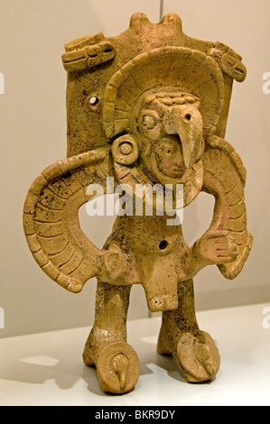 Mochica warrior  war soldier 100 700 AD Peru Peruvian Stock Photo