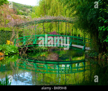 Monet's garden, Giverny, Eure, Normandie, France, Europe Stock Photo