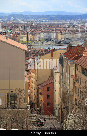 VIEW OF LYON Stock Photo