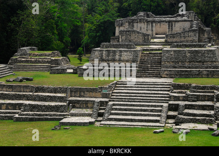 Caracol ruins, Mayan Mountains, Cayo District, Belize, Central America Stock Photo