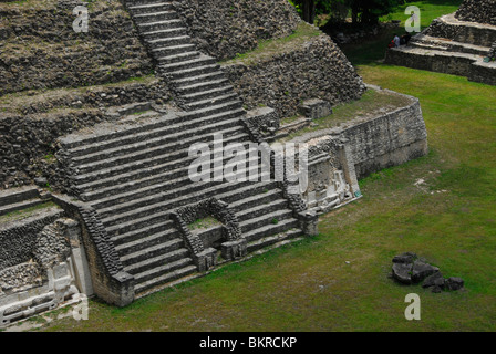 Caracol ruins, Mayan Mountains, Cayo District, Belize, Central America Stock Photo