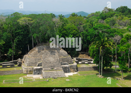 Caracol ruins, Mayan Mountains, Cayo District, Belize, Central America Stock Photo