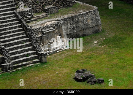 Caracol ruins, Mayan Mountains, Cayo District, Belize, Central America Stock Photo