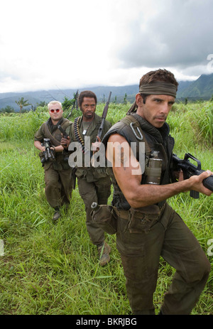 TROPIC THUNDER (2008) ROBERT DOWNEY JR BEN STILLER (DIR) 002 Stock Photo