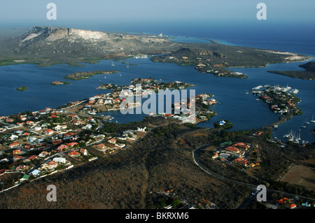 Curacao, Spaanse water Stock Photo