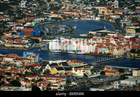 Curacao, Sint Annabaai, Emmabridge Stock Photo