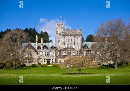 Hatley Castle Victoria BC Canada Stock Photo