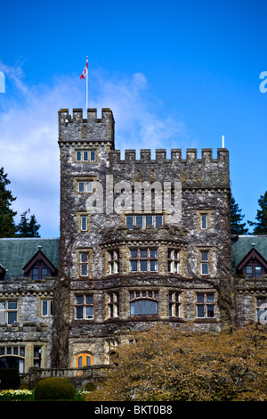 Hatley Castle Victoria BC Canada Stock Photo