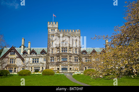 Hatley Castle Victoria BC Canada Stock Photo